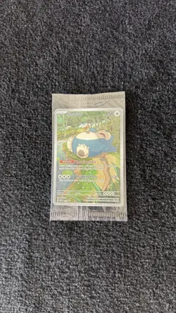 Pokemon Snorlax SV: Scarlet & Violet Promo SVP 051 Holo Pokemon TCG English - Image 3