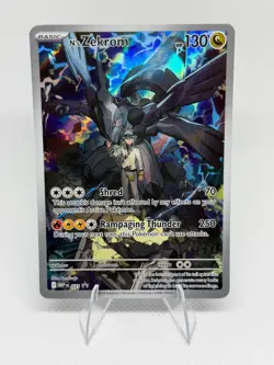 N's Zekrom 031 Me: Mega Evolution Ascended Heroes Pokemon Promo Holo Near Mint - Image 1