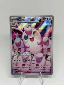 Wigglytuff 105/094 Me02: Phantasmal Flames Pokemon Full Art Holo Near Mint - Image 1