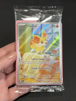 Fennekin Promo #80 CRI EN Chaos Rising Pokemon TCG Black Star Promo NM - Image 2