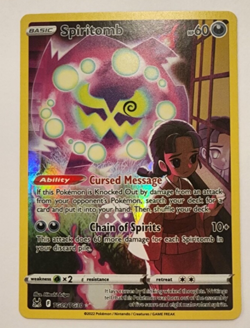 Spiritomb TG09/TG30 Trainer Gallery - Lost Origin - Pokemon - NM - Image 1
