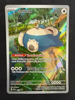 POKEMON UNGRADED SNORLAX 051 HOLO P SCARLET & VIOLET PROMO NM - Image 2