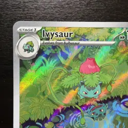 Pokemon TCG Ivysaur SV: Scarlet & Violet 151 Illustrated Rare 167/165 - Image 5