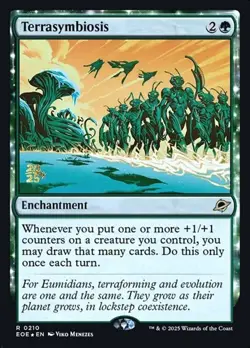 Terrasymbiosis - Foil Prerelease Promo EOE LP MTG - Image 1