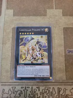 YUGIOH CONSTELLAR PTOLEMY M7 HA07-EN062 SECRET 1ST ED LP - Image 1
