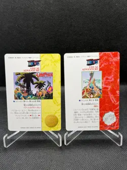 One Piece Visual Adventure 10 cards lots Bandai - Out of vending box near mint - Image 3