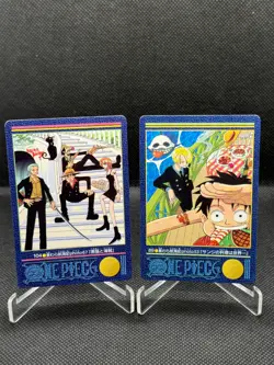 One Piece Visual Adventure 10 cards lots Bandai - Out of vending box near mint - Image 4