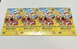 One Piece Op15 Adventure On Kami’s Island Sleeved Booster Pack (Lot of 4) - Image 1