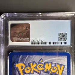CGC 8 Dark Charmeleon 32/82 Team Rocket 1st Edition Pokemon Card English 2000 - Image 5