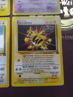 Pokemon The First Movie WOTC Black Star Promo Cards Lot of 4 PIKACHU MEWTWO ETC - Image 5