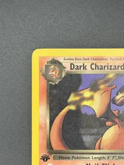 Pokemon Card Dark Charizard 1st Edition 21/81 Team Rocket WOTC - Image 3