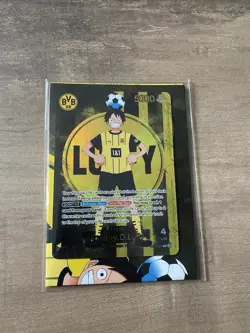 One Piece x BVB Monkey D. Luffy Ruffy Promo Card ST13-003 Alt Art AA - Image 1