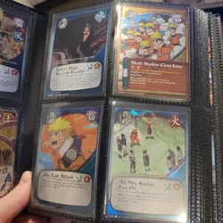 Naruto CCG Binder Card Collection Shonen Jump 2002 Foils/Non 1st Ed Retired - Image 3