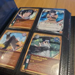 Naruto CCG Binder Card Collection Shonen Jump 2002 Foils/Non 1st Ed Retired - Image 5