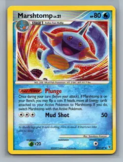 Marshtomp #67/147 Supreme Victors Vintage Pokemon Card - NM - Image 2