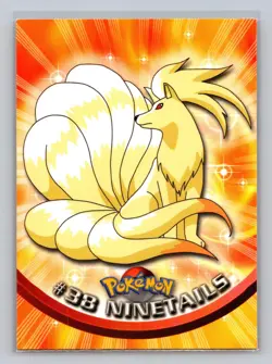 Ninetails #38 Topps Trading Cards Series 1 Pokemon Near Mint - Image 1