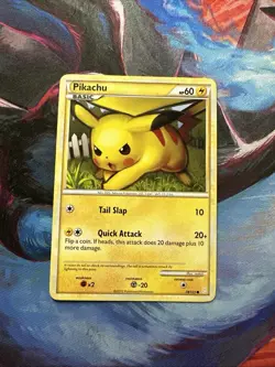 Pikachu 78/123 HeartGold & SoulSilver Common Pokemon TCG Card - Image 1