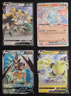 Pokemon Card Lot 14 HOLO Full Art V EX + 3 Pikachu – Sword & Shield / GO - Image 3
