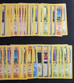 74 Pokemon Cards Lot – 1995 Vintage – LP to MP – Non-First Edition - Image 3
