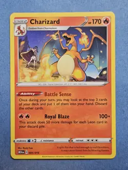 Charizard 001/015 McDonald's Promos 2024 Pokemon Card TCG Non Holo - Image 4