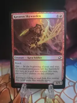 MTG, Edge of Eternities, NM Kavaron Skywarden Foil - Image 1