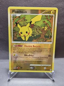 Pokemon Pikachu TCG Reverse Holo Card Mysterious Treasures 94/123 Common LP - Image 1