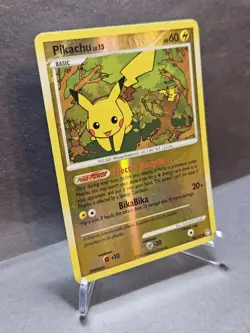 Pokemon Pikachu TCG Reverse Holo Card Mysterious Treasures 94/123 Common LP - Image 3