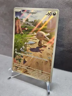 Paldean Wooper 102/094 Illustration Rare Phantasmal Flames Pokemon Card - Image 2