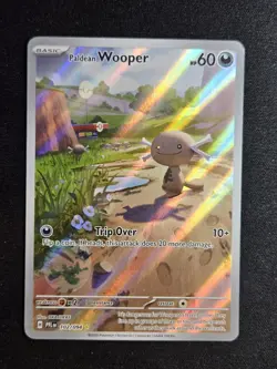 Paldean Wooper 102/094 Illustration Rare Phantasmal Flames Pokemon Card - Image 4