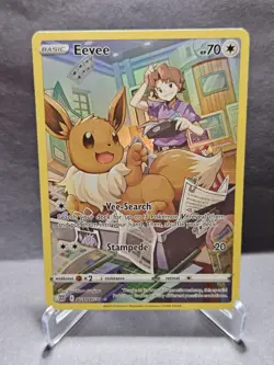 Eevee TG11/TG30 SWSH09: Brilliant Stars Trainer Gallery - Pokemon Card - Image 1