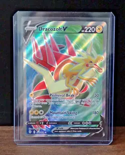 Dracozolt V 178/203 Evolving Skies NM Full Art Ultra Rare Pokemon Card - Image 1