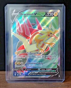 Dracozolt V 178/203 Evolving Skies NM Full Art Ultra Rare Pokemon Card - Image 2