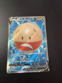 Pokemon TCG Hisuian Electrode v SWSH Lost Origin Holo Ultra Rare Card 172/196 - Image 1