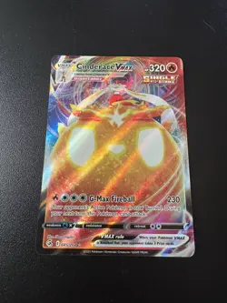 Pokemon - Cinderace VMAX - 045/264 - SWSH Fusion Strike - Full Art Card - Image 1