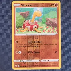Shuckle 085/185 - Vivid Voltage - Uncommon Reverse Holo Pokemon Card - NM - Image 1