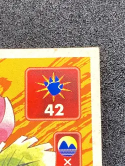 Ivysaur Pokemon Sticker Card Game No. 002 AMADA Very Rare From 1995 JAPAN F/S - Image 3
