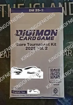 Digimon Card Game Store Tournament Kit 2025 Vol 2 English Sealed FREE SHIPPING!! - Image 2