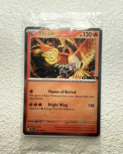 Ho-Oh 010/086 Chaos Rising EBGames Promo Card factory sealed - Image 1