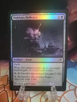 Dubious Delicacy *FOIL Uncommon* Magic MtG x1 Edge of Eternities - Image 1