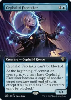 Cephalid Facetaker (Extended Art) - Near Mint MTG - Image 1