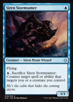 Siren Stormtamer -Foil Light Play MTG Ixalan - Image 1