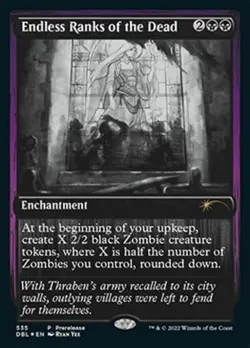 Endless Ranks of the Dead -Foil Near Mint MTG Promos: Prerelease Cards - Image 1