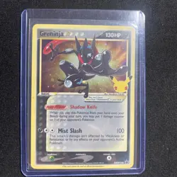 (NM-LP) Pokemon: Celebrations Classic Collection - Greninja Star #SWSH144 TCG NM - Image 1
