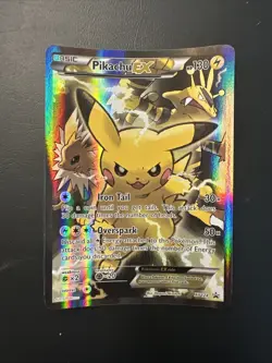 Pikachu EX (XY124/XY) Pokemon Promo - Holo Rare - NM - Image 1