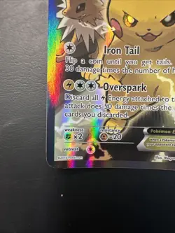 Pikachu EX (XY124/XY) Pokemon Promo - Holo Rare - NM - Image 4