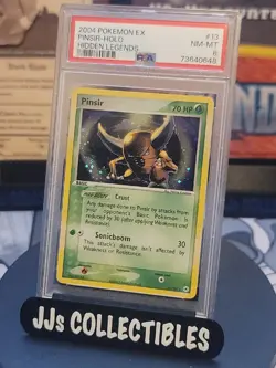 2004 Pokemon Pinsir Holo 13/101 Hidden Legends PSA 8 CGC BGS - Image 1