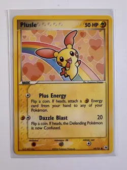 Pokemon TCG Hidden Legends Plusle 69/101 Regular Non Holo Near Mint - Image 1