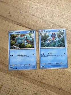 Totodile 041/217 Croconaw 042/217 Uncommon Regular Ascended Heroes Pokemon TCG - Image 1