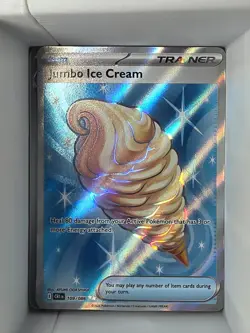 Pokemon Jumbo Ice Cream Chaos Rising CRI #109/086 Ultra Rare Holo NM *LOOK*!! - Image 1