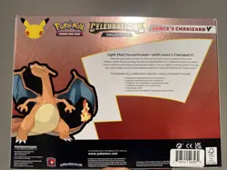 Pokemon TCG Celebrations Collection Lance's Charizard V Box 820650101625 - Image 2